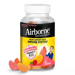 Airborne Original Immune Support Gummies - Assorted Fruit Flavors - 42ct: Gluten-Free, Multivitamins, Gummy Form