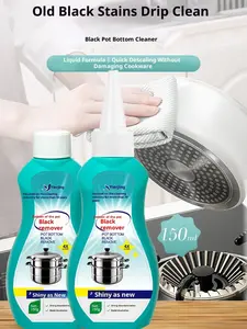 （Warehouse in US · Fast Shipping）Heavy Duty Pot Cleaner Gel for Stainless Steel, Cast Iron, Ceramic & Non-Stick Cookware | 150m home maker tick tok shop finds Greasy Cleaning Spray Powerful Cleaning Solution toilet bowl cleaners Large Capacity Household
