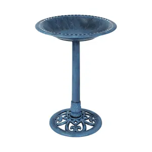 Backyard Expressions 27 Inch Resin Garden BirdBath