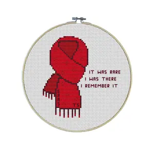 All Too Well Premium Cross Stitch Kit - EVERYTHING INCLUDED | Eras Tour Memorabilia |