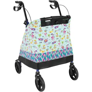 Beach Flamingoes fun rollator walker cover *Shipping included