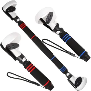 Gorilla Tag Long Arms Accessories for Oculus Quest 2,VR Controller Extension Grip Accessories for VR Gorilla Tag,BeatSaber Extenders Handles and VR Games