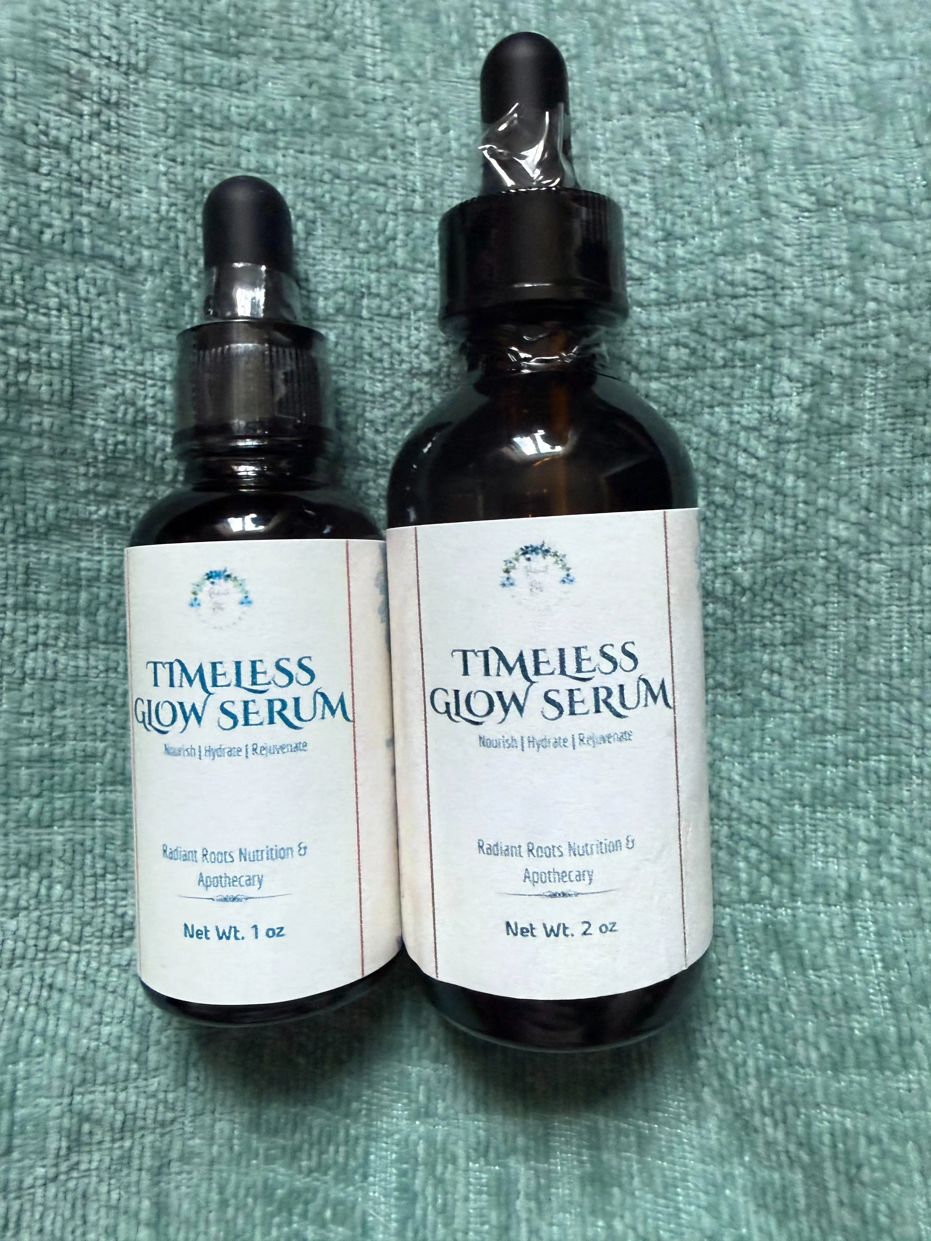 Timeless Glow Carrot Facial Serum - Natural Non-Toxic Face & Neck Moisturizer, Cleanser to Restore Skin Health