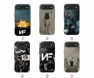 6 Styles NF Phone case, FEAR new album, Collab Album Phone Case for iPhone For Samsung , Phone Accessories, Cute Phone Case, Fashion Case, Perfect Gift for HerHim, Phone Case for iPhone, Creative Dual Layer Case