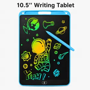 10.5 Inch Upgraded Colorful LCD Writing Tablet for Kids - Digital Drawing Tablet, Portable Lightweight Waterproof Electronic Sketch Doodle Pad - Ideal Gift for Ages 3-8