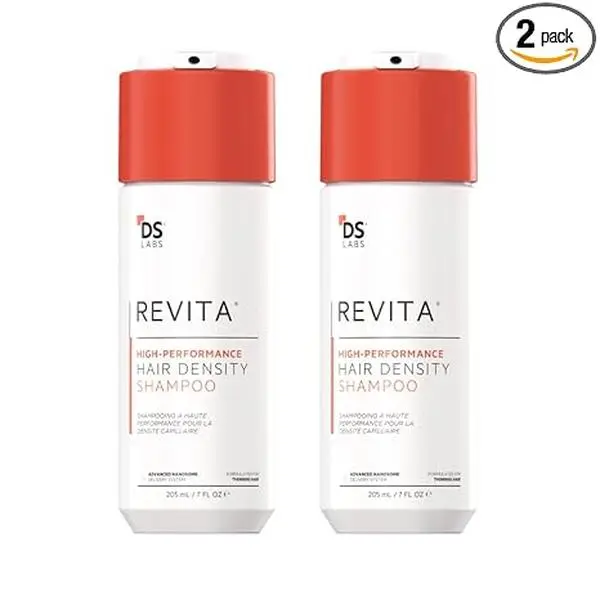 🔥HOT 2026  DS Labs Revita Hair Density Shampoo for Thinning Hair, 205 mL (2 Pack) | Powered by peptides, caffeine & amino acids to support scalp wellness and healthier-looking, fuller-looking hair.