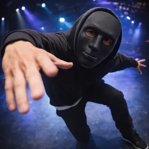 Street Dance Performance Mask Party Festival Bar Gathering, 4 Colors Available, Suitable for Men and Women, Perfect for Parties