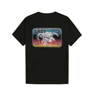 Lazy J Ranch Serape Elevation T-Shirt Cotton Graphic Soft And Comfortable Round Neck t-shirt Streetwear Man