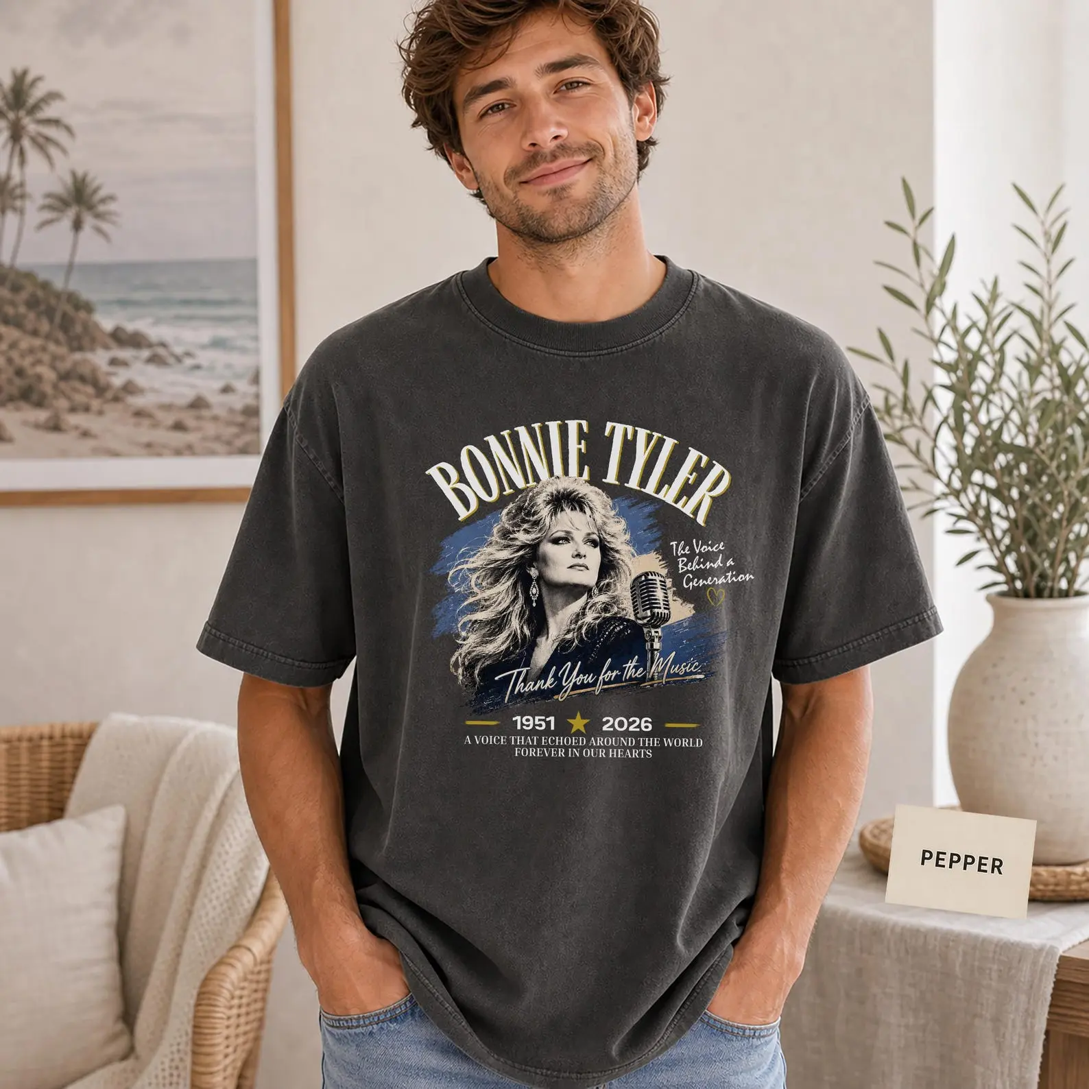B0nnie Tyler Memorial Shirt, Tribute T-Shirt, Unisex Shirt