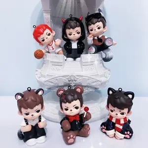 TNTSPACE BoyRayan Love Pendant Blind Box, Cute Keychain Figurine & Fashionable Accessory Gift for Girls, Boys and Collectors, Wearable Decor