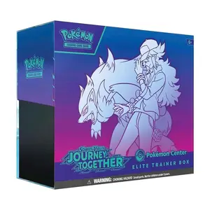ASK FOR PICS! SEAL MIGHT NOT BE PERFECT!Pokémon Center Elite Trainer Box - Journey Together Scarlet & Violet Trading Card Game - Official TCG Collectible