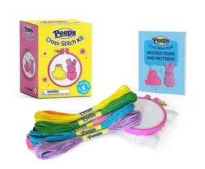 Peeps(r) Cross-Stitch Kit: Includes 4 Patterns -- Sosae Caetano - Paperback