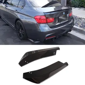 For BMW 640i 650i Coupe Series Rear Bumper Lip Splitter Diffuser Glossy Black