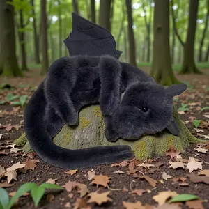 A White Plush Toy of a Dragon, a Cute Doll That Can Serve As a Pillow Or Stuffed Animal, Makes a Great Choice for a Birthday Gift. Plush Puppets, Soft Toys, Toys, Holiday Gifts