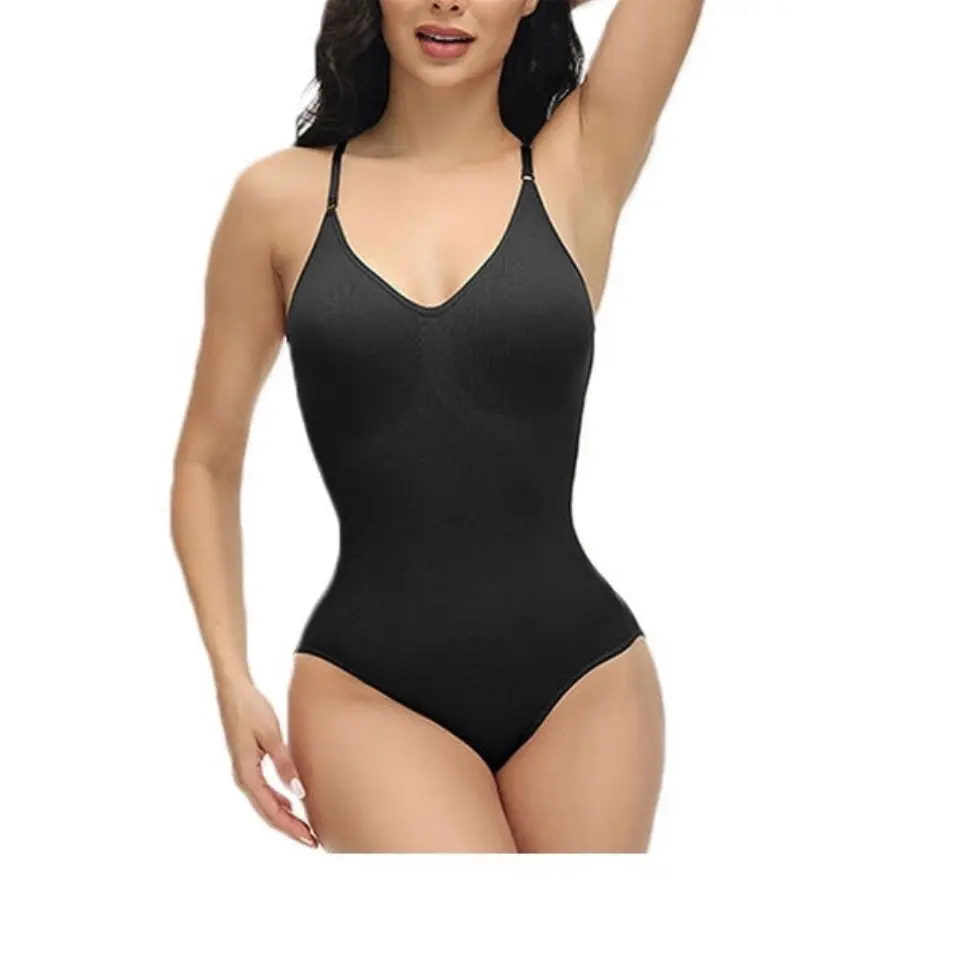 3 pieces in bundle Spaghetti Strap Bodysuits Compression Body Suits  Shapewear Waist Cincher Shaper