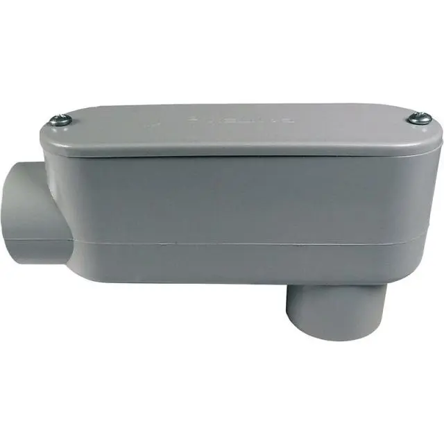 212 MAIN Thomas & Betts 5133669U 2.5 in. Schedule 80 LB Type PVC Body Conduit Fitting, Elbow Shape