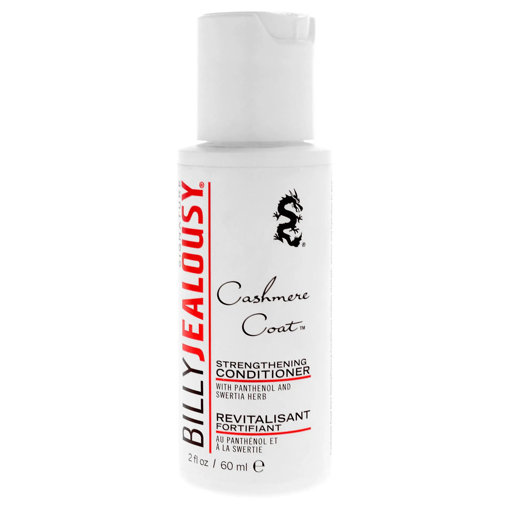 Billy Jealousy Hair Strengthening Cashmere Coat Conditioner for Men, Male Haircare Daily Use, 2 fl oz