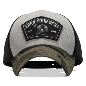 Earn Your Rest Patch Snapback Hat