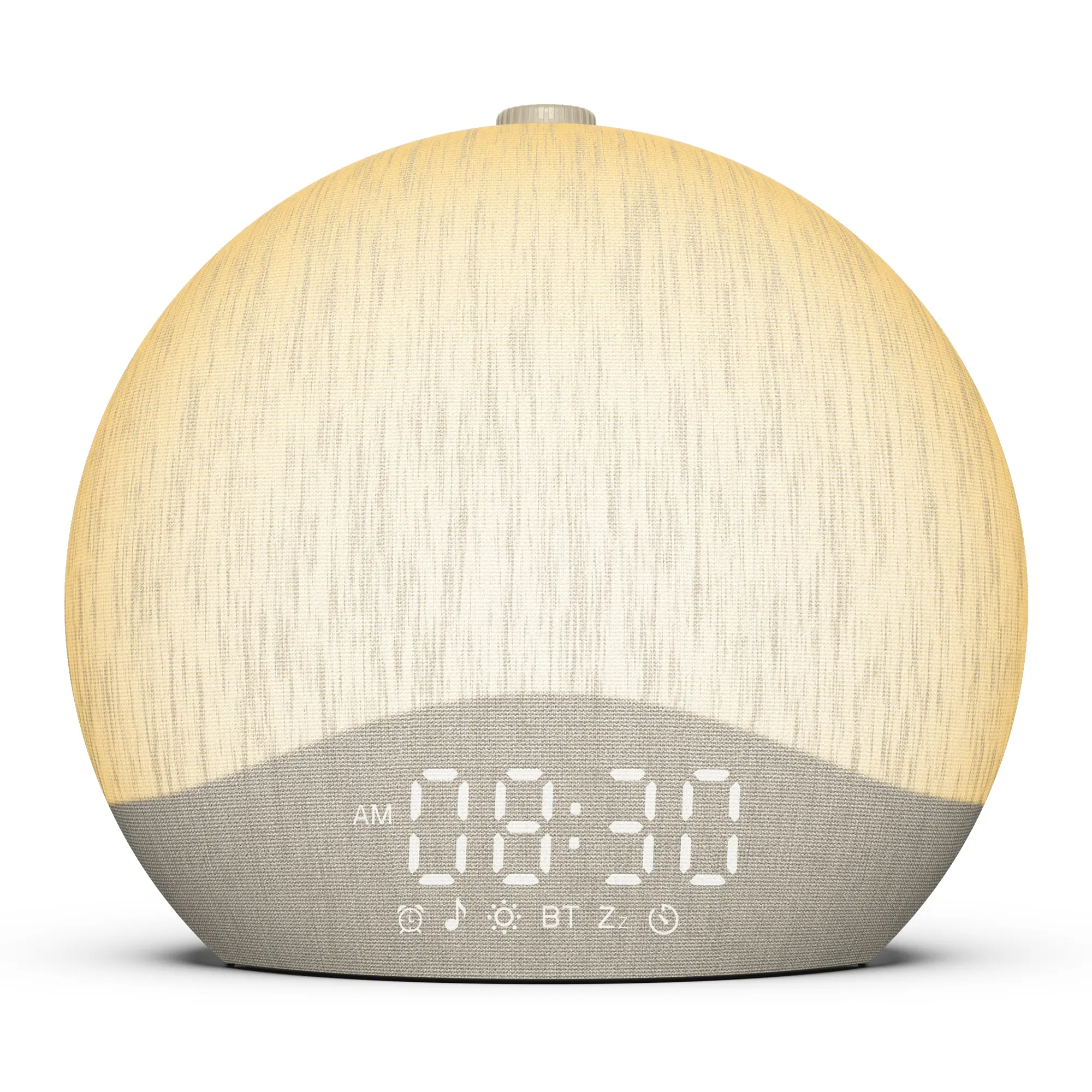 ecozy Sunrise Alarm Clock, White Noise Machine, [Upgraded-Cotton-linen Fabric] Sound Machine for Bedroom, Multifunctional Wake Up Light with BT Speaker, 26 Sleep Soothing Sounds, 17 Night Lights, Dimmable Digital Clock for Adults, Kids, homedecor
