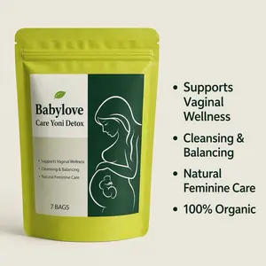 Babylove Yoni Care Peels Kit - 100% Natural for Women's Health - 10 Bags of Vant Fèmal tromp bouche for Ease & Comfort - Gentle