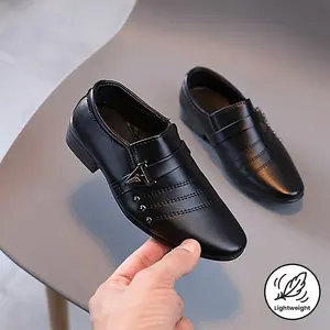 Boys Fashion Solid Color Oxfords, Lightweight Non-Shoes, Fall Show Party Shoes