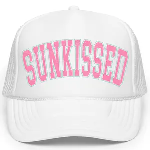 Sunkissed Trucker Hat for Women and Teens - Trendy Summer Snapback - Adjustable Vacation Cap