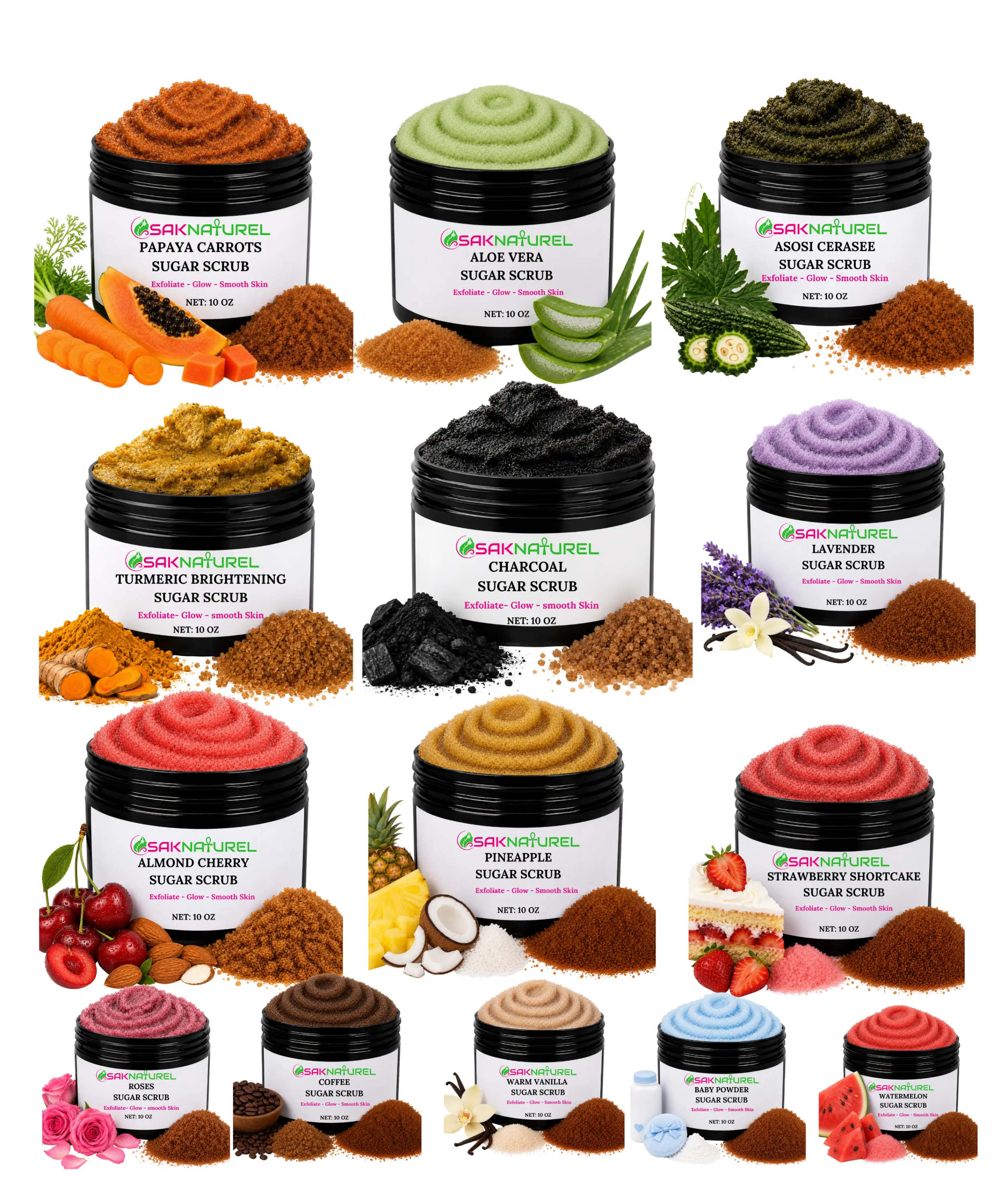 TURMERIC SUGAR SCRUB BODY SCRUB, papaya sugar scrub, carrot sugar scrub, Asosi Lalwa aloe vera sugar Brightening Sugar Scrub for glowing Skin, Body Scrubs & peels, sugar scrubs, Skin exfoliater, Skin Brightening, Carrot complexion, Asosi Papaya Carrot