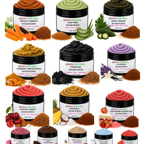 TURMERIC SUGAR SCRUB BODY SCRUB, papaya sugar scrub, carrot sugar scrub, Asosi Lalwa aloe vera sugar Brightening Sugar Scrub for glowing Skin, Body Scrubs & peels, sugar scrubs, Skin exfoliater, Skin Brightening, Carrot complexion, Asosi Papaya Carrot