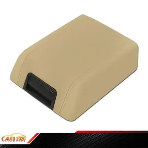 Center Console Arm Rest 5L3Z1506024AAD Fit For 2004-08 Ford F-150 Beige Leather