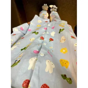 Kawaii Miffy Ins Style Cute Cartoon Miffy Rabbit Pajama Woman Spring and Autumn New Long Sleeve Trousers Home Suit