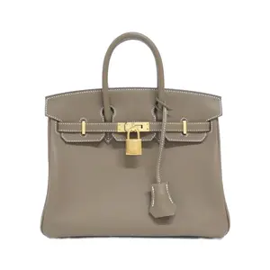 Pre-owned HERMÈS Calfskin Shoulder Bags Hermes Birkin25 Swift