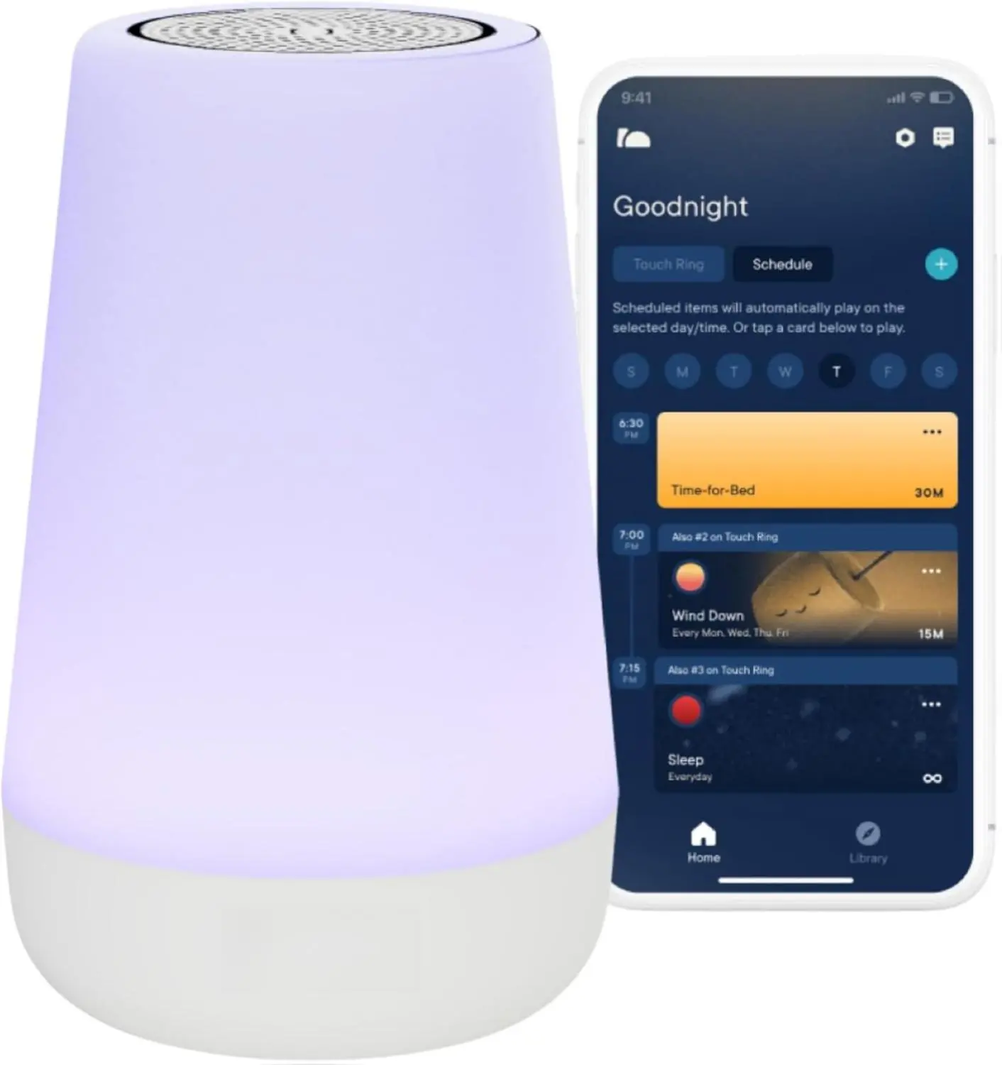 Rest Baby Sound Machine, Night Light | 2nd Gen | Registry Essential, Sleep Trainer, Routine Builder, Time-to-Rise Alarm Clock, White Noise Soother, Nursery Stories, Toddler Kids Bedroom (Wi-Fi)
