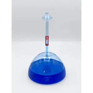 Flat Bottom Goethe Weather Ball Barometer - 8" Tall