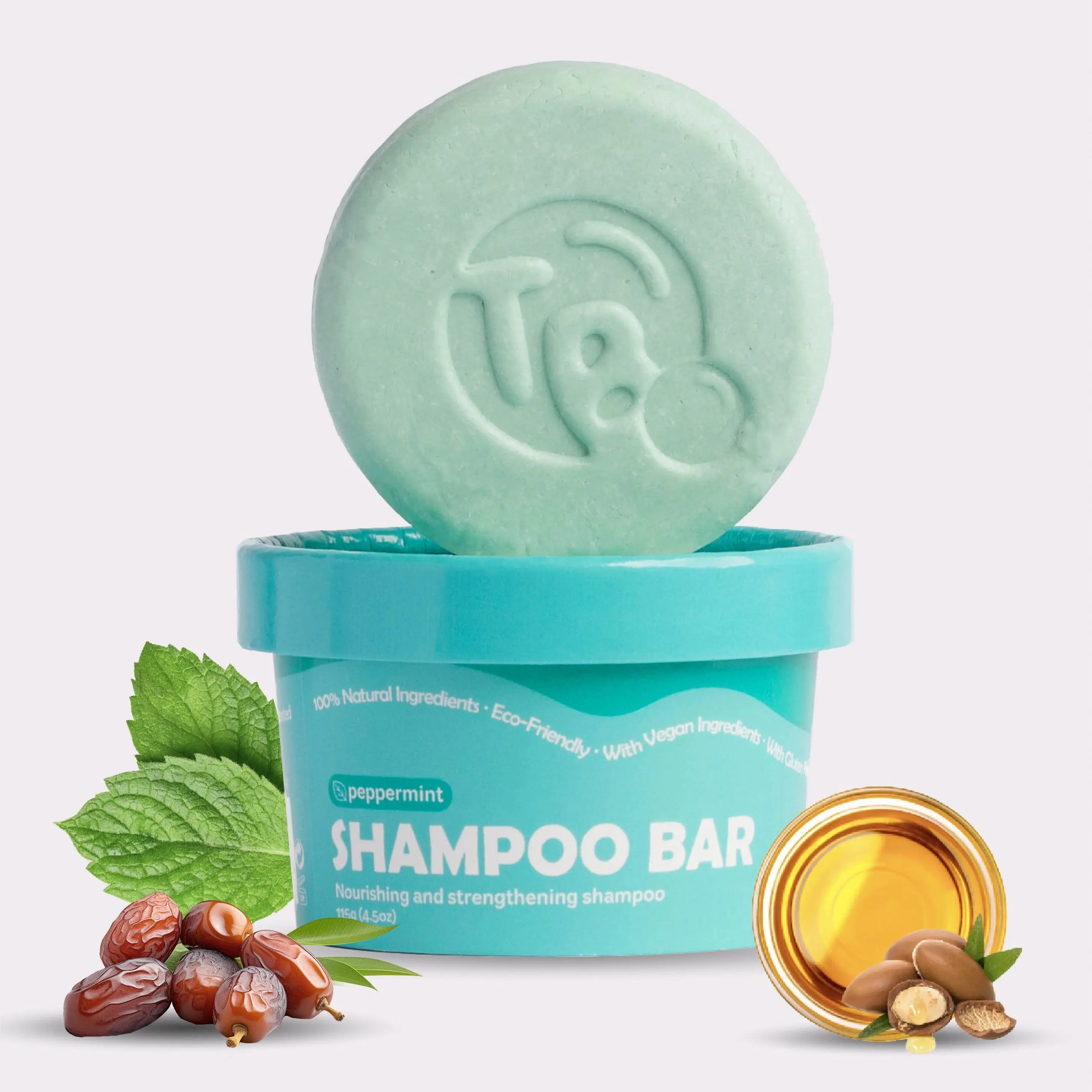 Castor Oil + Biotin Shampoo & Conditioner Bar Set - HAIR GROWTH