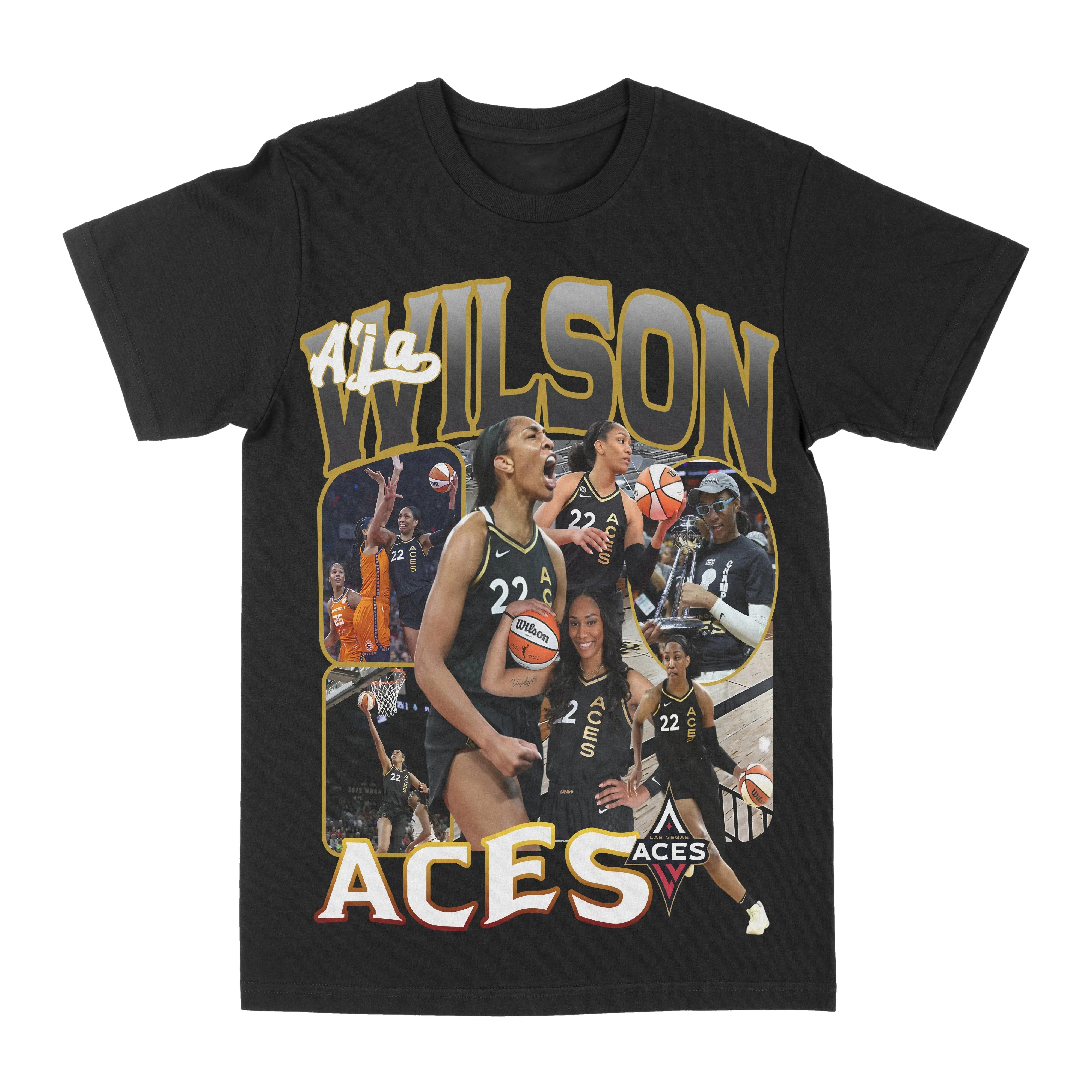 Aja Wilson Graphic Tee, Unisex Cotton Shirt, Best Gift For Women And Men