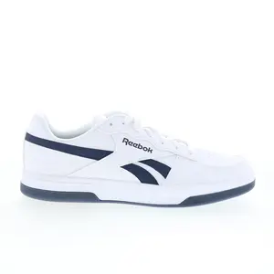 Reebok Prime Serve Mens White Synthetic Lace Up Lifestyle Sneakers Shoes