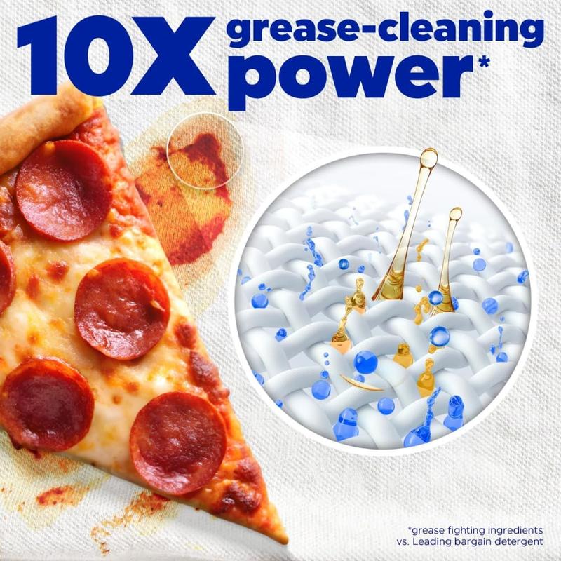 Tide Liquid Laundry Detergent, Original Scent, 125 fl oz, 100 Loads, Boosted Clean Even in Cold Water with Concentrated Washing Soap