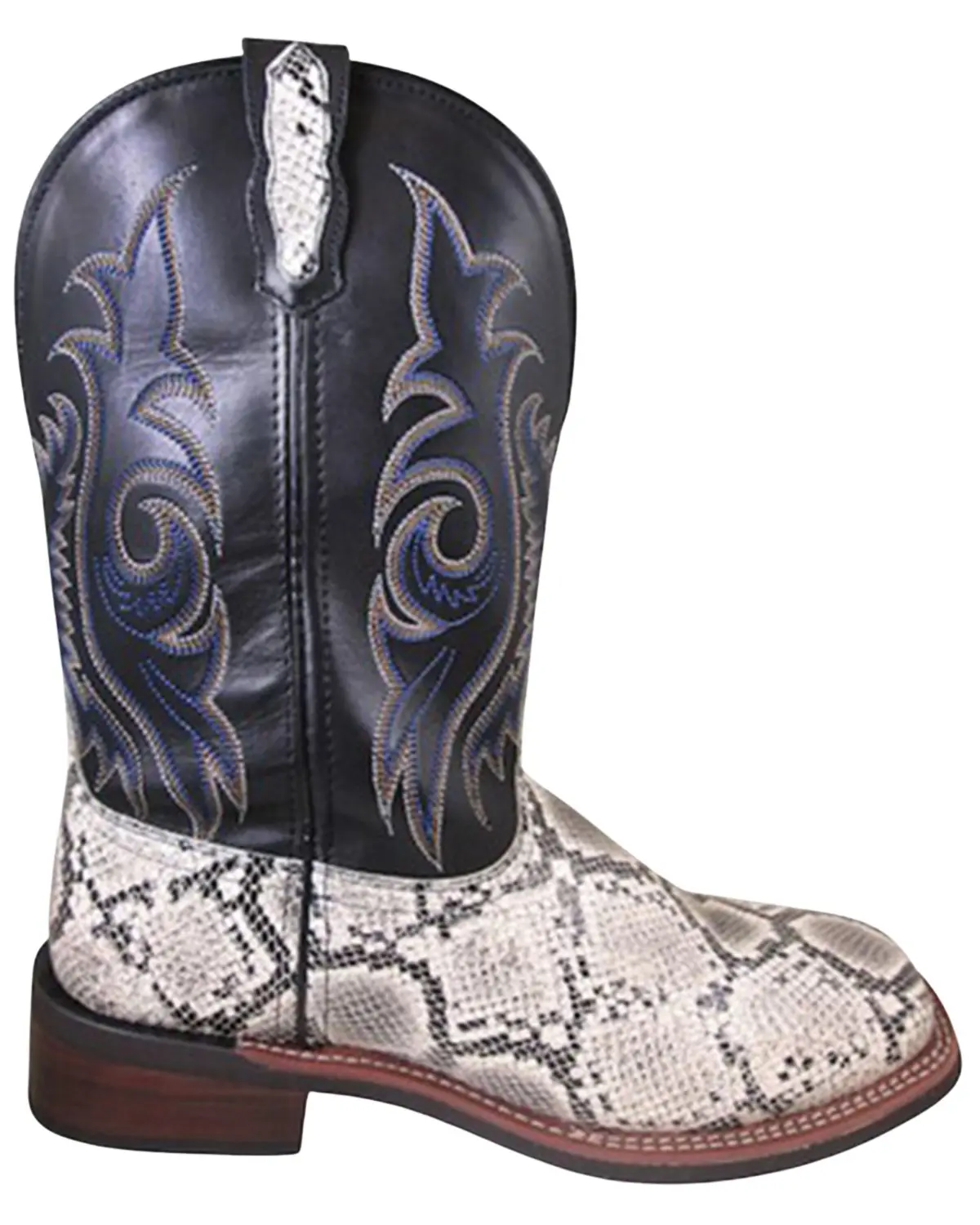 Smoky Mountain Men's Men'S Diamondback Western Boot Broad Square Toe - 4114