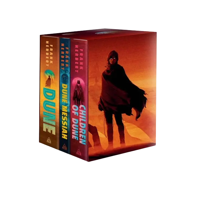 Frank Herbert's Dune Saga Books 1-3 Boxed Set: Dune, Dune Messiah, and Children of Dune