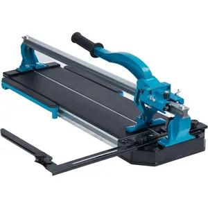 GARVEE 48 Inch Manual Tile Cutter with Single Rails, Tungsten Carbide Scoring Wheel, Laser Guided Precision Cutting, and Anti-Skid Feet for Accurate Ceramic Tile Cutting