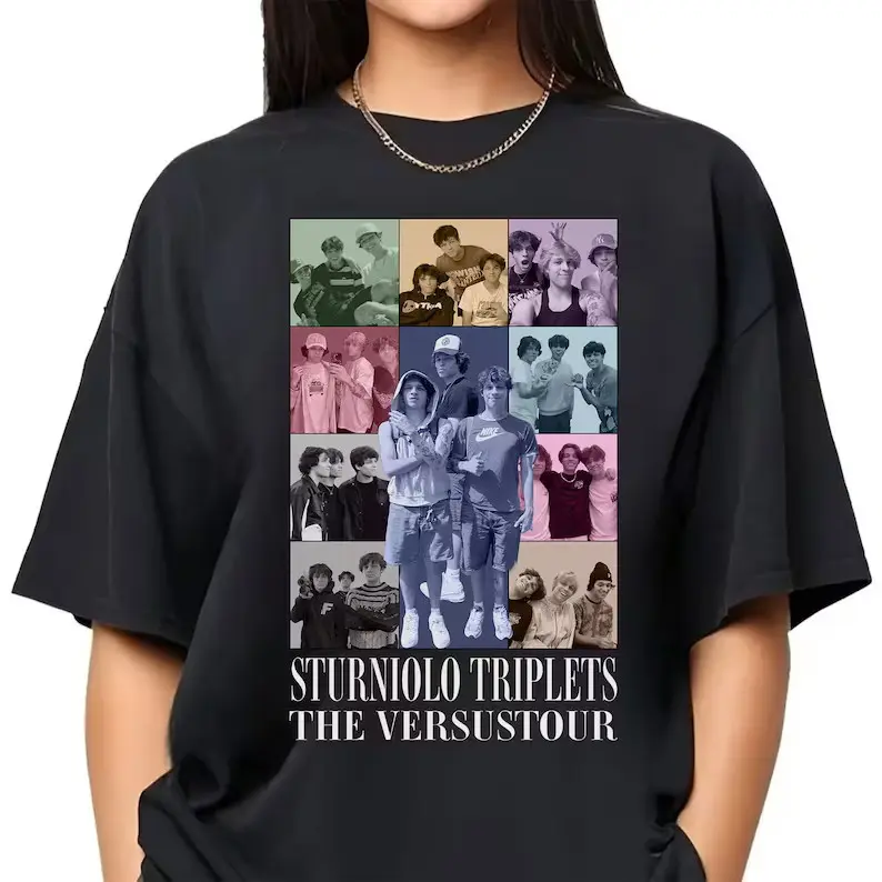 Vintage Sturniolo Triplets Shirt, Sturniolo Triplet TShirt, Unisex, Gift For Women and Man Unisex T-Shirt
