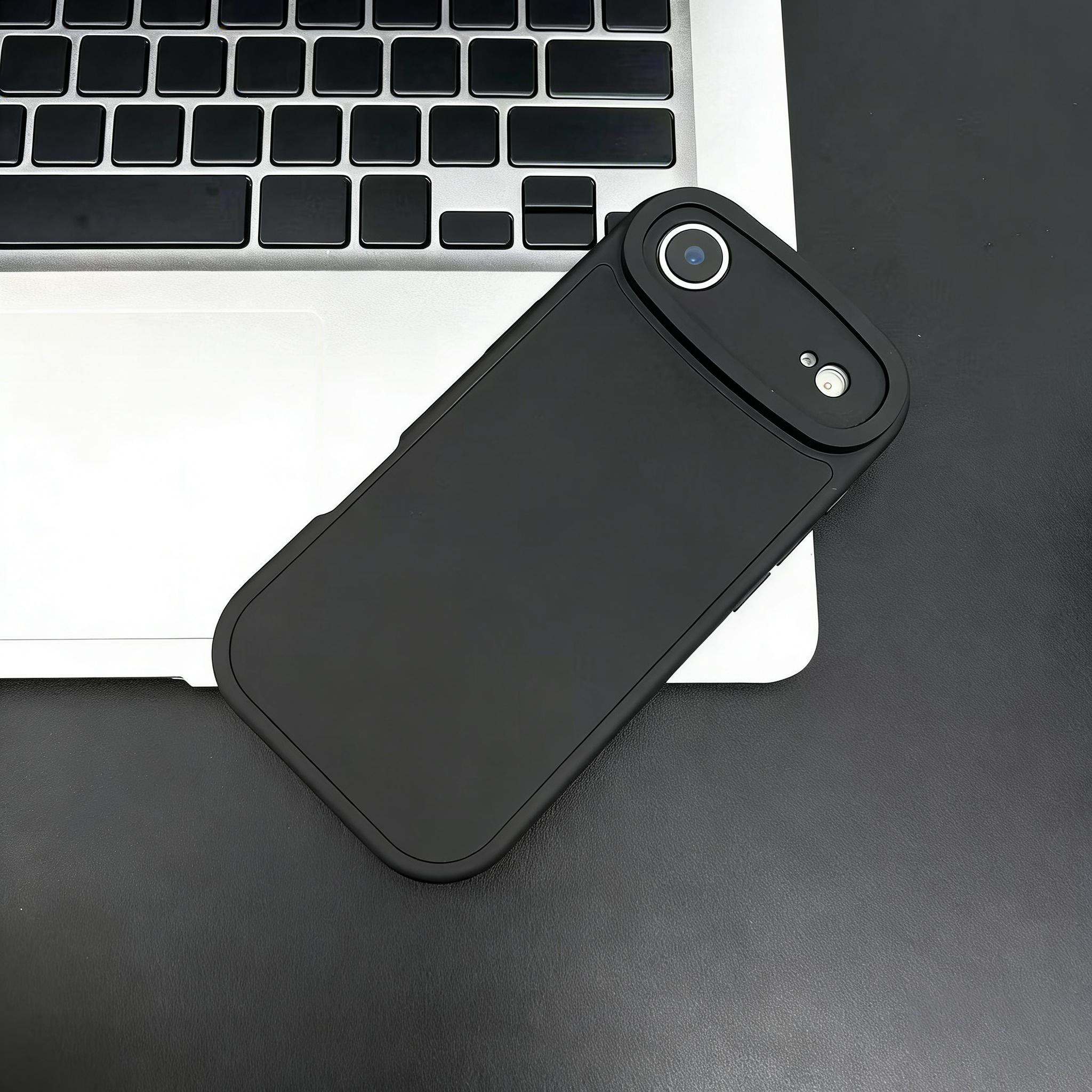 【Perfect Gift for Her/Him】Buy 1 Get 1 Free Solid Matte Silicone Phone Case, Anti-Yellowing Slim Shockproof Cover, Anti-Slip Soft Protective Case for iPhone X/XR/XS/11-17 Pro Max