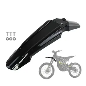 Front Fender MudGuard for Surron Light Bee X S Front Fender Mud Guard for Segway X160 X260, Mudguard for Sur Ron Parts, Imitation Carbon Fiber Suron Accessories