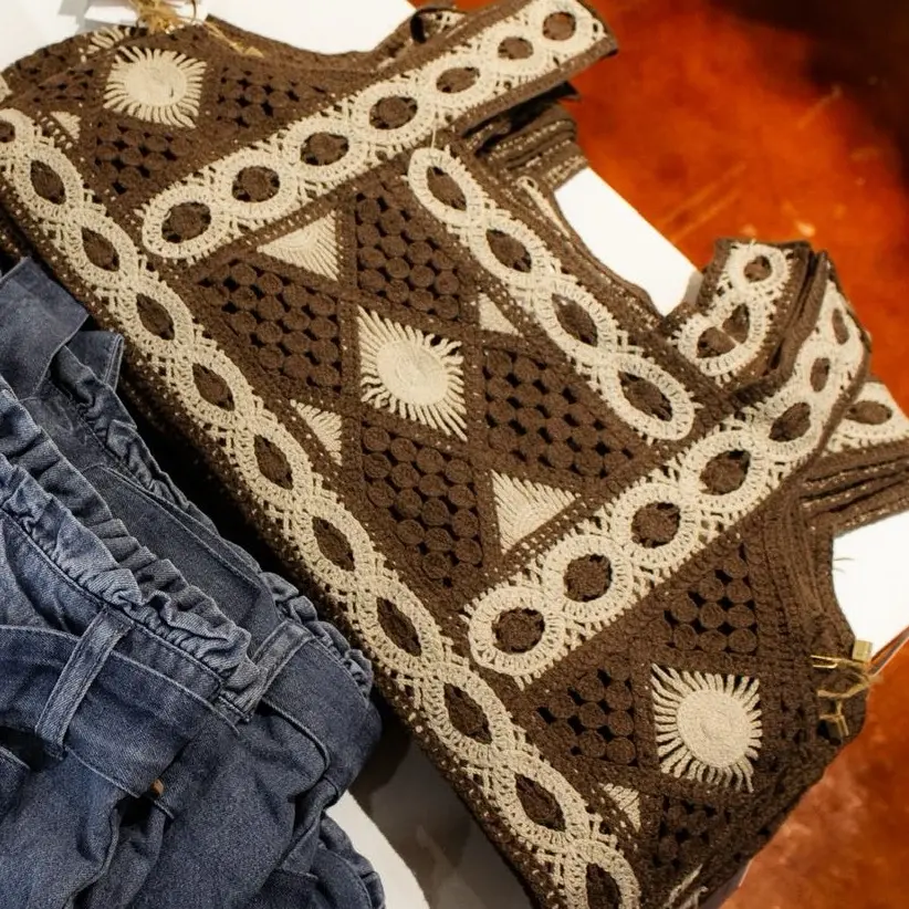 Hand Crochet Crop Top