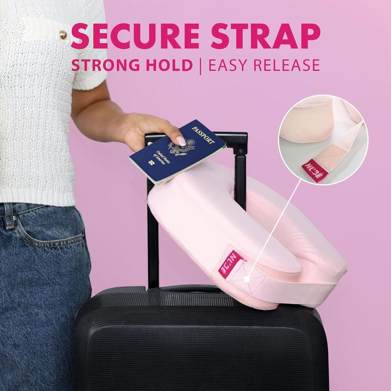 Travel  Pillow  Ultra Lightweight & Comfortable Memory  with Zipper Storage for Airplane,  &  Travel Accessory for  &  with Cooling, Breathable & Washable Fabric