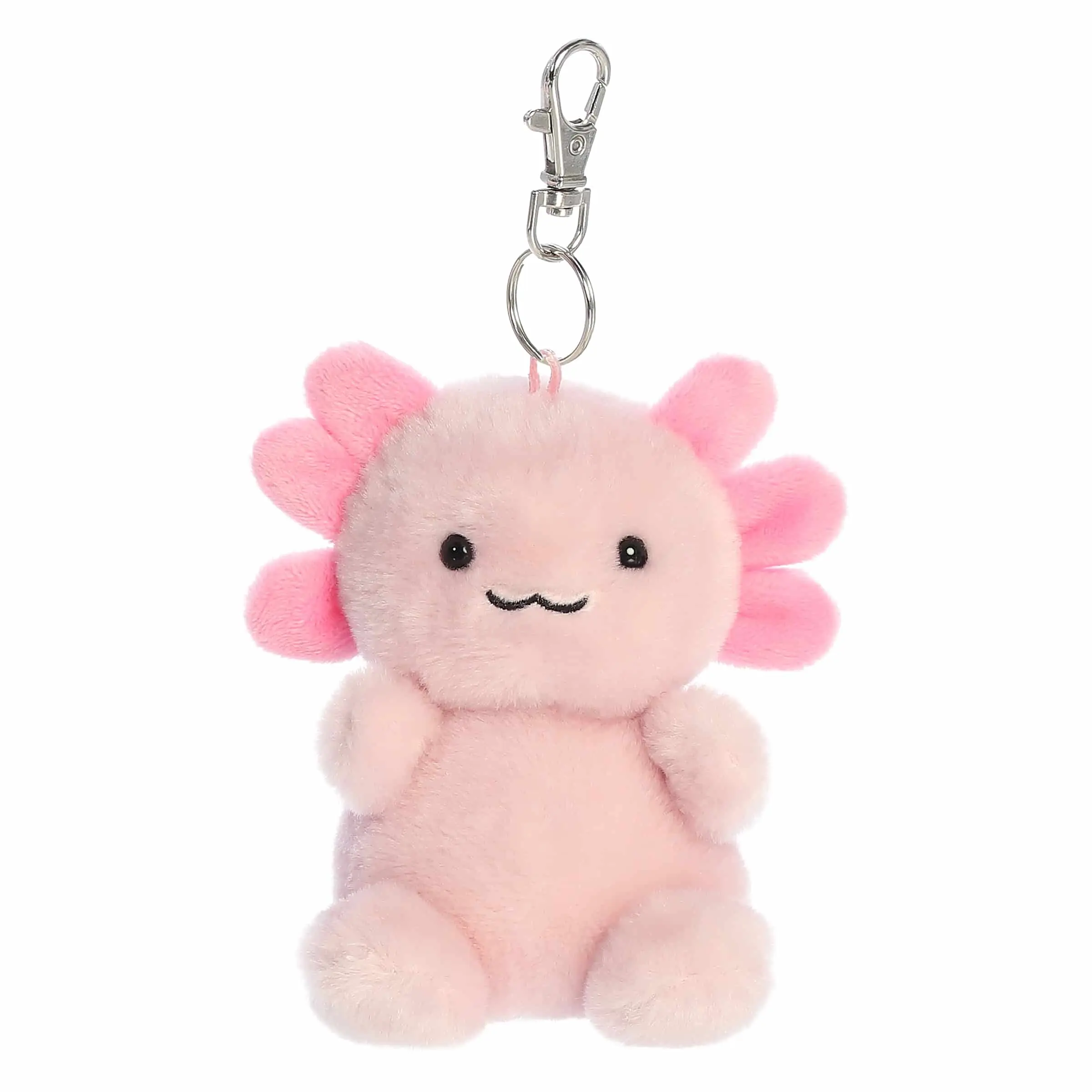 Palm Pals Adorable Ax Axolotl Pink Soft Plush Collectable Stuffed Animal