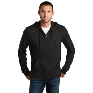 District® Jersey Full-Zip Hoodie. DT1100