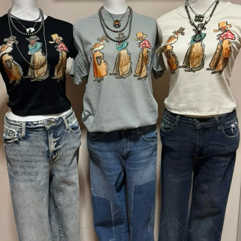 Trio Cowboy cool Top
