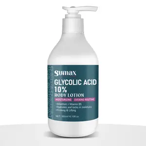 Summer Glow Body Lotion: Glycolic Acid Gentle Polish, Reduces Dull Joints, Shows Skin with Confidence, Locks in Freshness and Anti-Oxidation