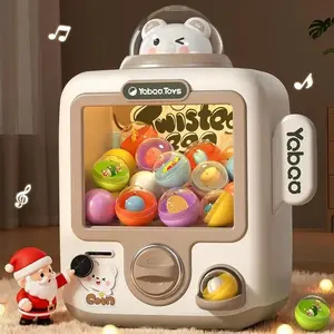 【Boninii】34 Pcs Vending Machine Kids Toys , Unicorns Electronic Game Toys for Girls 3 4 5 6 7 8 Year Old, Mini Vending Machine, Gumball Prize Machine Maker Game for Party, Idea Gift for Girls Age 3-5 4-6